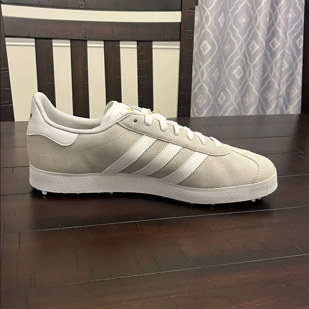 Adidas Gazelle Spikeless Golf Shoes Cleats Sneakers new gray IH2270 Mens Size 11